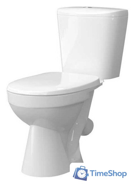 Унитаз напольный Керамин Лаго ЖС Инкоэр-Б1 (однорежимный дюропласт) - Изображение №1 — Интернет-магазин Time-Shop