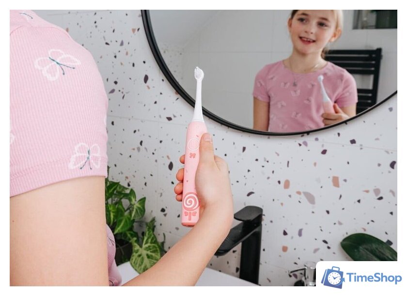 Электрическая зубная щетка Concept Kids Kido Smile ZK6010 (розовый) - Изображение №12 — Интернет-магазин Time-Shop