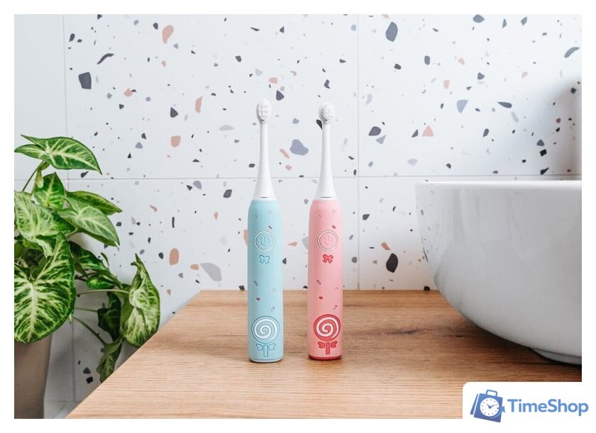 Электрическая зубная щетка Concept Kids Kido Smile ZK6010 (розовый) - Изображение №14 — Интернет-магазин Time-Shop