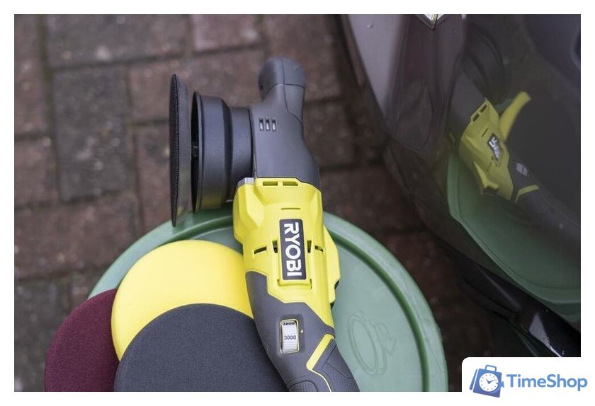 Полировальная машина Ryobi R18P-0 (без АКБ) - Изображение №5 — Интернет-магазин Time-Shop