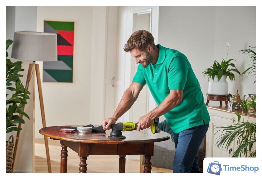 Полировальная машина Ryobi R18P-0 (без АКБ) - Изображение №3 — Интернет-магазин Time-Shop