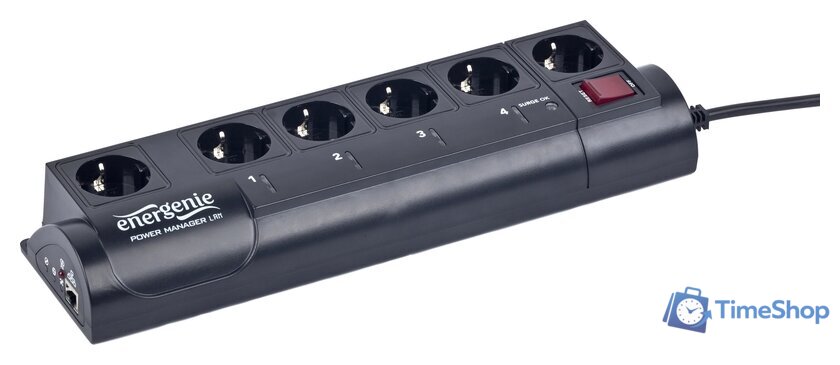 Сетевой фильтр EnerGenie EG-PMS2-LAN - Изображение №3 — Интернет-магазин Time-Shop