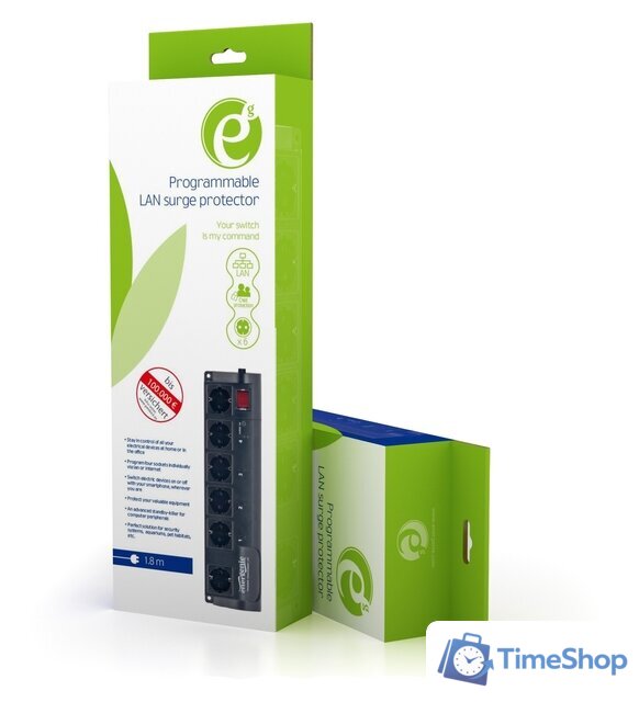 Сетевой фильтр EnerGenie EG-PMS2-LAN - Изображение №4 — Интернет-магазин Time-Shop