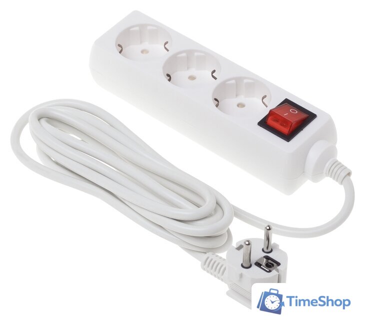 Удлинитель Buro BU-PS3.3/W - Изображение №1 — Интернет-магазин Time-Shop