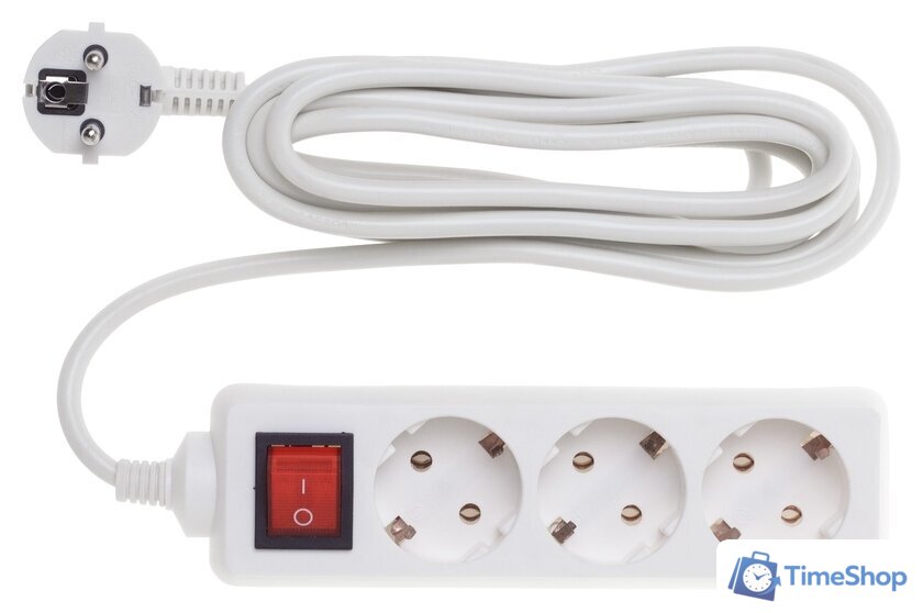 Удлинитель Buro BU-PS3.3/W - Изображение №2 — Интернет-магазин Time-Shop