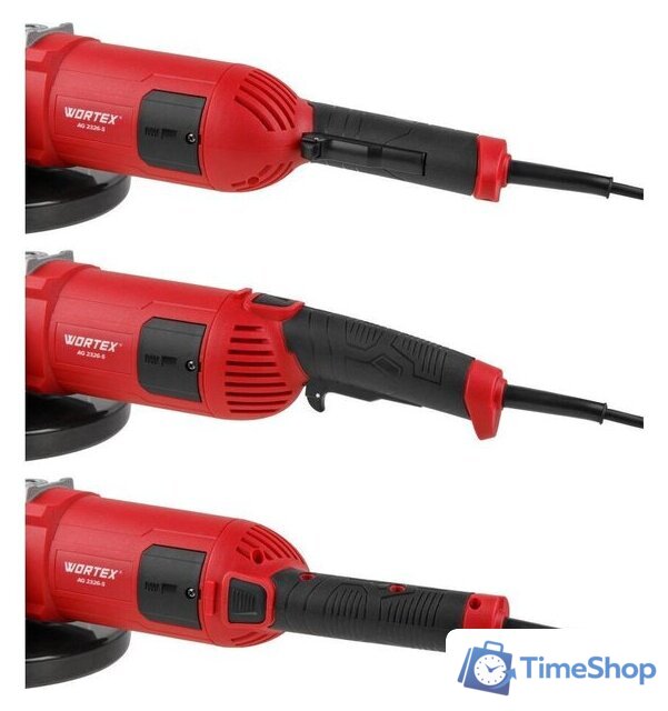 Угловая шлифмашина Wortex AG 2326-5 2333050 - Изображение №2 — Интернет-магазин Time-Shop