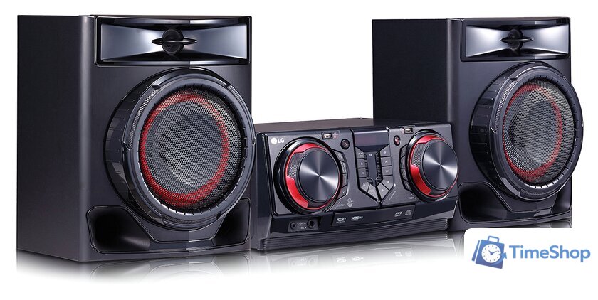 Музыкальный центр LG X-Boom CJ44 (с колонками CJS45F) - Изображение №5 — Интернет-магазин Time-Shop