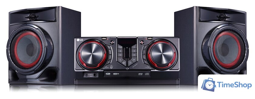 Музыкальный центр LG X-Boom CJ44 (с колонками CJS45F) - Изображение №2 — Интернет-магазин Time-Shop