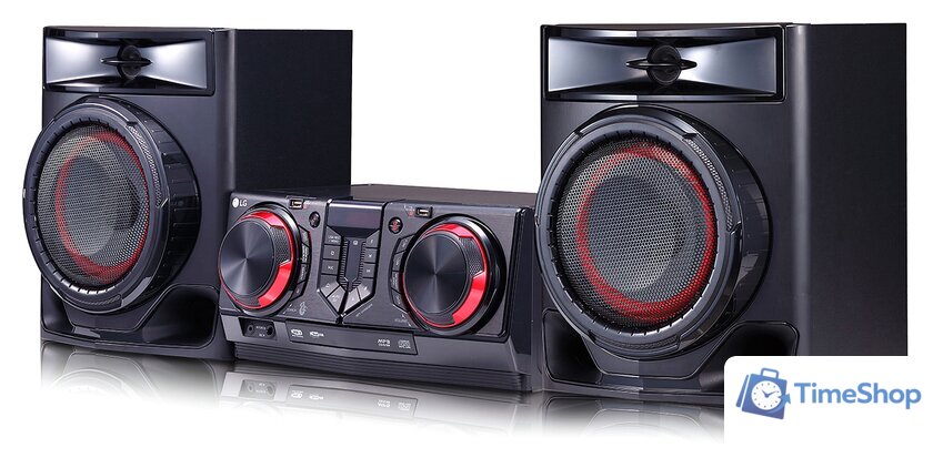 Музыкальный центр LG X-Boom CJ44 (с колонками CJS45F) - Изображение №4 — Интернет-магазин Time-Shop