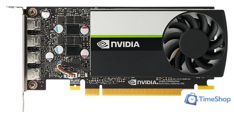 Видеокарта PNY Nvidia Quadro T1000 4GB GDDR6 VCNT1000-PB - Изображение №1 — Интернет-магазин Time-Shop