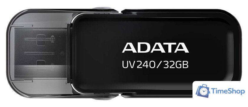 USB Flash ADATA UV240 32GB (черный) - Изображение №2 — Интернет-магазин Time-Shop