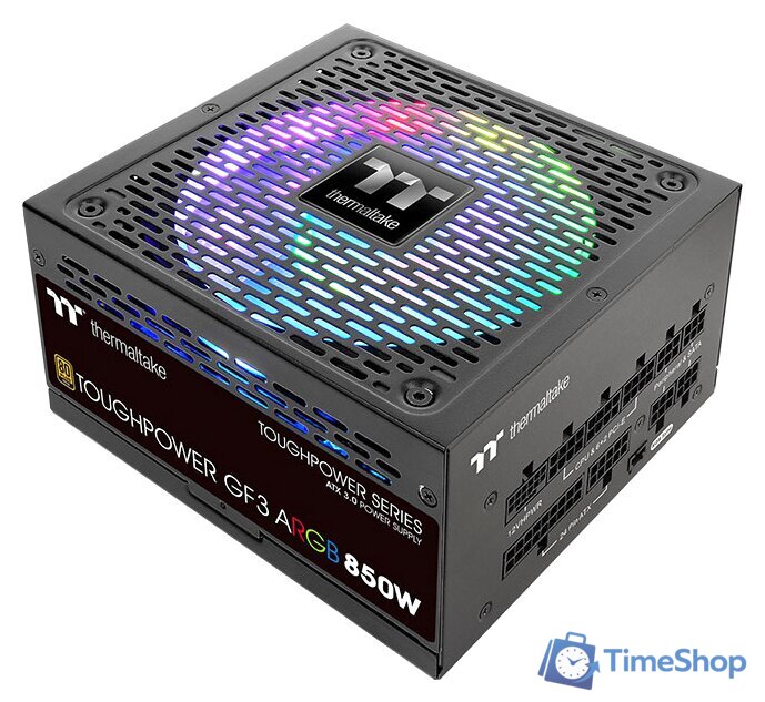 Блок питания Thermaltake Toughpower GF3 ARGB 850W Gold TT Premium Edition PS-TPD-0850F4FAGE-1 - Изображение №1 — Интернет-магазин Time-Shop