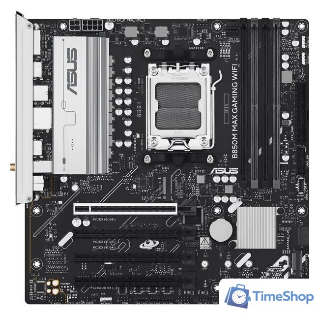 Материнская плата ASUS B850M Max Gaming WiFi - Изображение №1 — Интернет-магазин Time-Shop