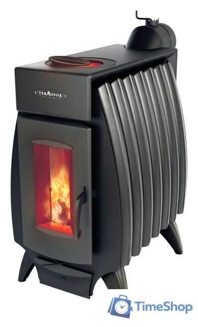 Свободностоящая печь-камин Термофор Огонь-батарея 7 (антрацит) - Изображение №1 — Интернет-магазин Time-Shop