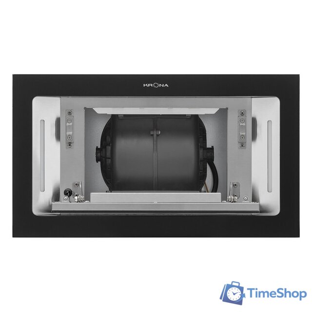 Кухонная вытяжка Krona Selina 600 Glass Black S (черный) - Изображение №3 — Интернет-магазин Time-Shop
