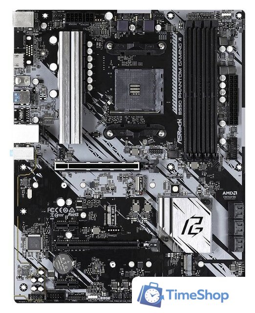 Материнская плата ASRock B550 Phantom Gaming 4 - Изображение №1 — Интернет-магазин Time-Shop