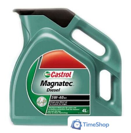 Моторное масло Castrol Magnatec Diesel 5W-40 DPF VW 502.00/505.00/505.01 4л - Изображение №1 — Интернет-магазин Time-Shop