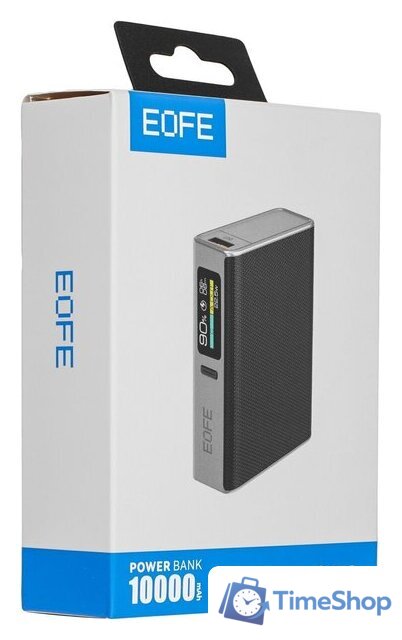 Внешний аккумулятор EOFE G110 10000mAh (серый) - Изображение №6 — Интернет-магазин Time-Shop