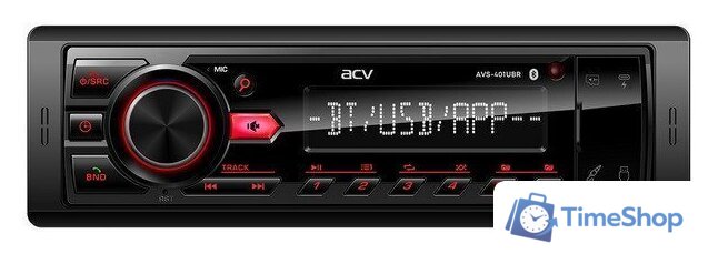 USB-магнитола ACV AVS-401UBR - Изображение №1 — Интернет-магазин Time-Shop