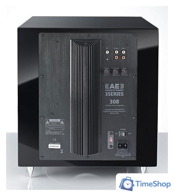 Проводной сабвуфер Acoustic Energy AE308 (черный) - Изображение №4 — Интернет-магазин Time-Shop
