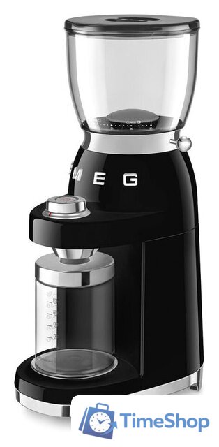 Электрическая кофемолка Smeg CGF11BLEU - Изображение №1 — Интернет-магазин Time-Shop