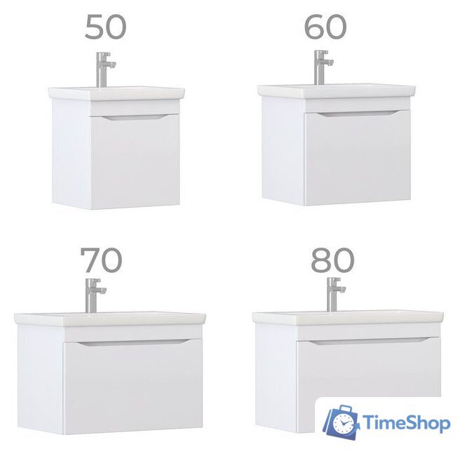  Vigo Тумба под умывальник Grani 600-0-1 Como навесная - Изображение №7 — Интернет-магазин Time-Shop