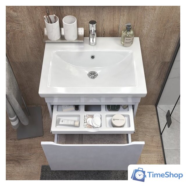  Vigo Тумба под умывальник Grani 600-0-1 Como навесная - Изображение №5 — Интернет-магазин Time-Shop