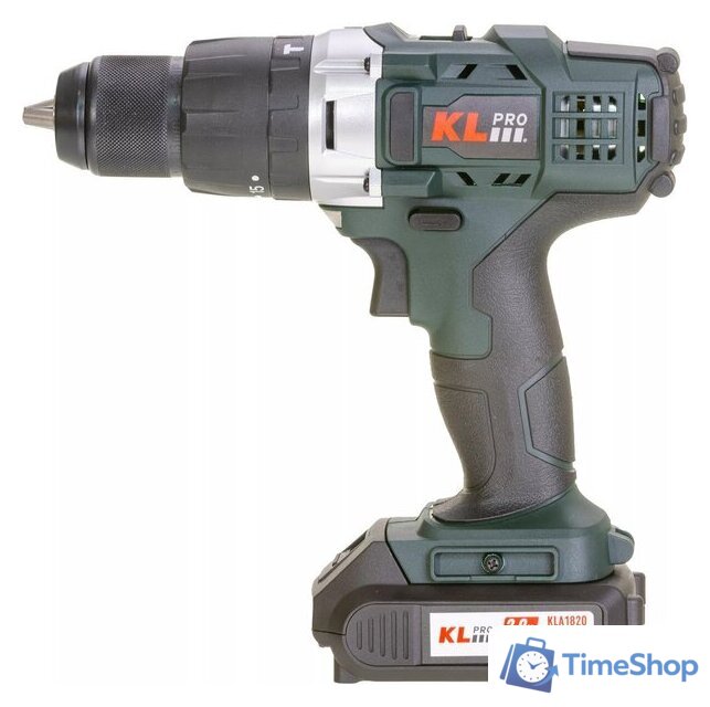 Ударная дрель-шуруповерт KLPRO KLDM18-20 (с 2-мя АКБ, кейс) - Изображение №2 — Интернет-магазин Time-Shop