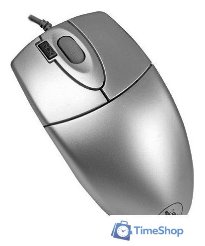 Мышь A4Tech OP-620D (серебристый) - Изображение №1 — Интернет-магазин Time-Shop