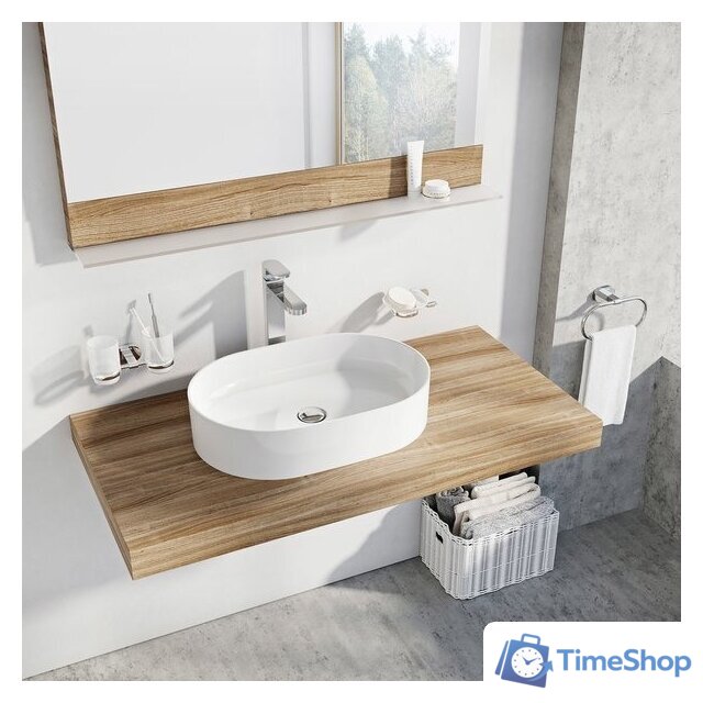 Умывальник Ravak Ceramic Slim O XJX01155001 - Изображение №3 — Интернет-магазин Time-Shop