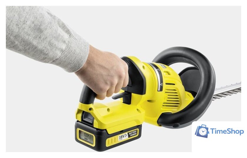 Кусторез Karcher HGE 18-50 (с 1-им АКБ) - Изображение №6 — Интернет-магазин Time-Shop