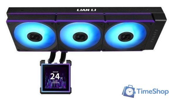 Система жидкостного охлаждения для процессора Lian Li HydroShift II LCD-S 360CL G89.GHS2LCDS36CB.R0 - Изображение №2 — Интернет-магазин Time-Shop