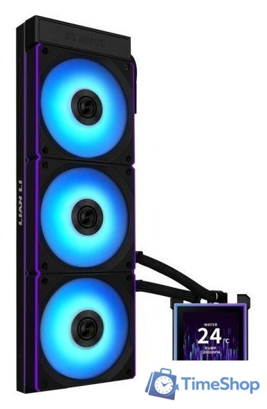 Система жидкостного охлаждения для процессора Lian Li HydroShift II LCD-S 360CL G89.GHS2LCDS36CB.R0 - Изображение №1 — Интернет-магазин Time-Shop
