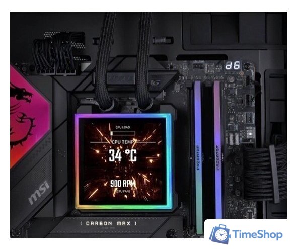 Система жидкостного охлаждения для процессора Lian Li HydroShift II LCD-S 360CL G89.GHS2LCDS36CB.R0 - Изображение №5 — Интернет-магазин Time-Shop