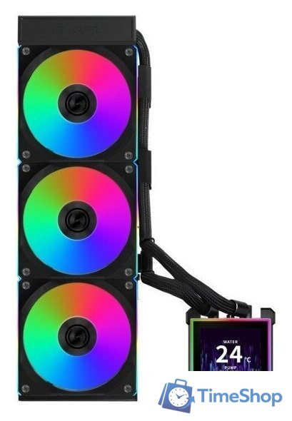 Система жидкостного охлаждения для процессора Lian Li HydroShift II LCD-S 360CL G89.GHS2LCDS36CB.R0 - Изображение №4 — Интернет-магазин Time-Shop