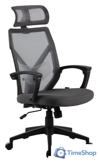 Офисное кресло CACTUS CS-MC414-GY (черный/серый) - Изображение №1 — Интернет-магазин Time-Shop