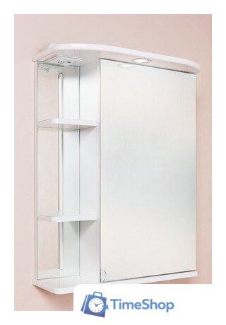  Onika Шкаф с зеркалом Карина 55.01 правый (белый) [205513] - Изображение №2 — Интернет-магазин Time-Shop