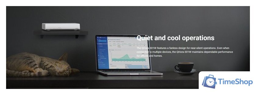 Wi-Fi роутер QNAP QHora-301W - Изображение №4 — Интернет-магазин Time-Shop