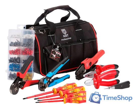Электромонтажный набор КВТ НИЭ-03 66355 (13 предметов) - Изображение №1 — Интернет-магазин Time-Shop