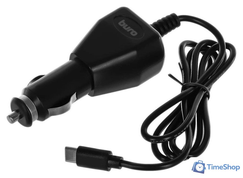 Автомобильное зарядное Buro BUCC1 (черный) - Изображение №1 — Интернет-магазин Time-Shop