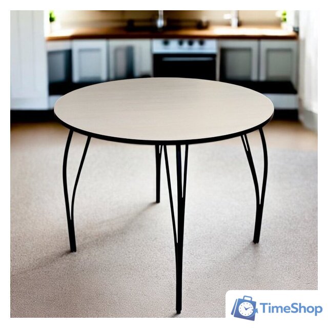 Кухонный стол Arvento Флок круглый D900 (бодега) - Изображение №2 — Интернет-магазин Time-Shop