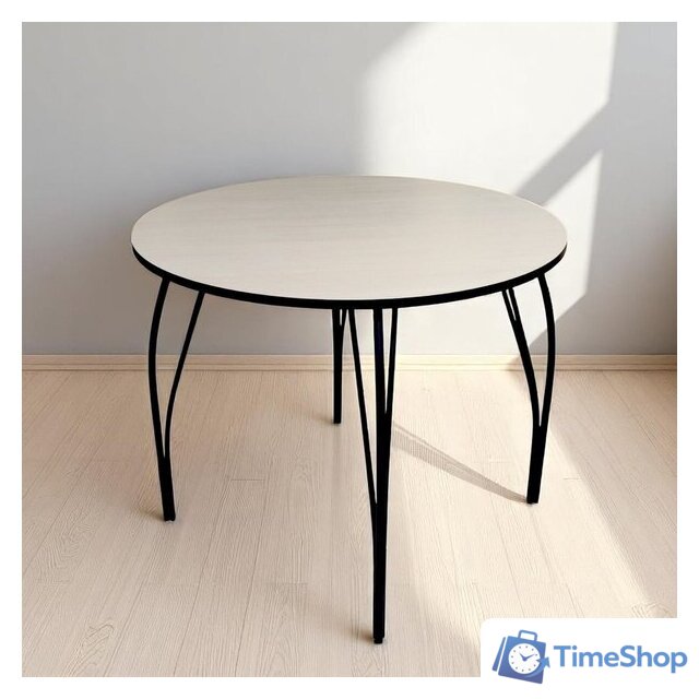 Кухонный стол Arvento Флок круглый D900 (бодега) - Изображение №3 — Интернет-магазин Time-Shop