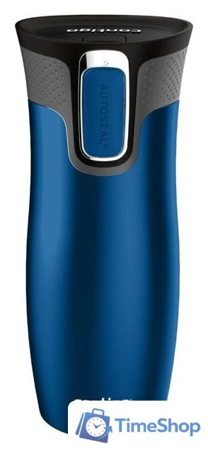 Термокружка Contigo West Loop 0.47л (синий) - Изображение №1 — Интернет-магазин Time-Shop