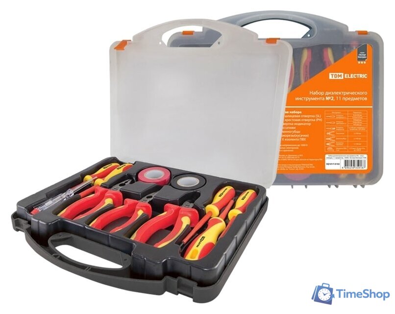 Электромонтажный набор TDM Electric SQ1017-0102 (11 предметов) - Изображение №2 — Интернет-магазин Time-Shop