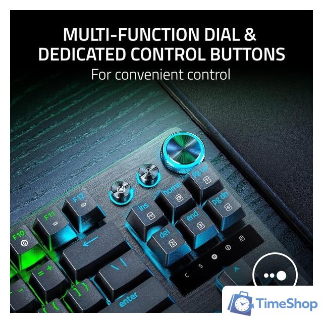 Клавиатура Razer Huntsman V3 Pro TKL (черный, нет кириллицы) - Изображение №6 — Интернет-магазин Time-Shop