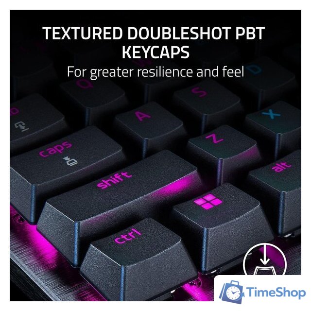 Клавиатура Razer Huntsman V3 Pro TKL (черный, нет кириллицы) - Изображение №5 — Интернет-магазин Time-Shop