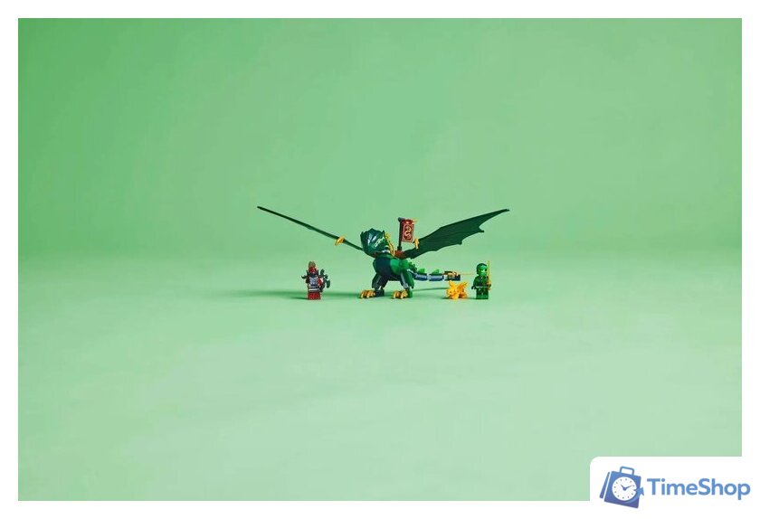 Конструктор LEGO Ninjago 71829 Зеленый лесной дракон Ллойда - Изображение №7 — Интернет-магазин Time-Shop