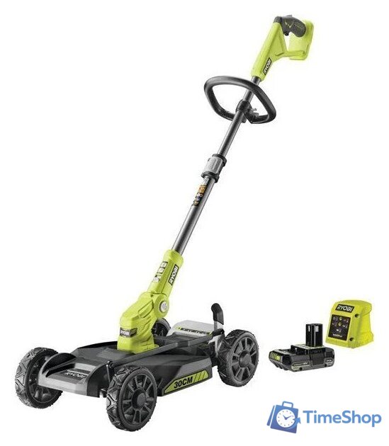 Триммер-газонокосилка Ryobi RY18LMC30A-120 (с 1-им АКБ) - Изображение №1 — Интернет-магазин Time-Shop