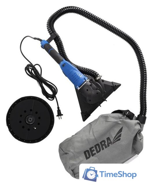 Шлифмашина для стен и потолков Dedra DED7763 (кейс) - Изображение №2 — Интернет-магазин Time-Shop