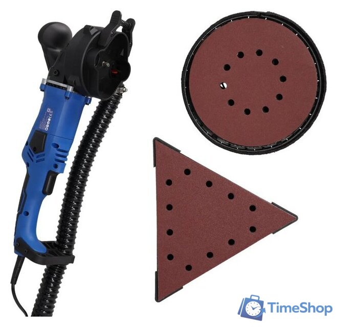 Шлифмашина для стен и потолков Dedra DED7763 (кейс) - Изображение №11 — Интернет-магазин Time-Shop